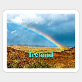 A Beautiful Irish Rainbow Sticker